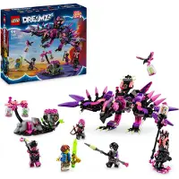LEGO DREAMZzz 3-in-1 Die Albtraumkreaturen der Nimmerhexe, magisches Kinderspielzeug, baubarer Kessel, Wolf oder Rabe, Fantasy-Spielset für Mädchen und Jungen ab 9 Jahren 71483