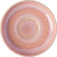 Villeroy & Boch Untertasse "Kaffeeuntertasse Perlemor Coral ø 16,1 cm rosa", rosa, L:16,1cm, LIKE. BY , Speiseteller, Untertasse