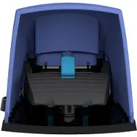 Schneider Electric Electric XPEB611 Fußschalter, Harmony XPE, einfach, Kunststoff, blau, 2-stufig, 2Ö+2S, IP66, mit Schutzhaube