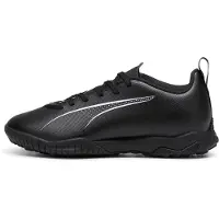 Puma Fußballschuh "ULTRA 5 PLAY TT JR", Jungen, Gr. 36, Textil, schwarz-weiß (schwarz, weiß), Synthetik, Schuhe Fußballschuh, für synthetische Hartplätze
