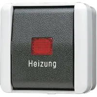 JUNG 806 H W AP/WD-Heizung-Notwechselschalter