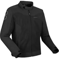 Bering Alias Mesh Motorrad Textiljacke, schwarz, M
