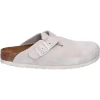 Birkenstock BOSTON SUEDE LEATHER Weiß