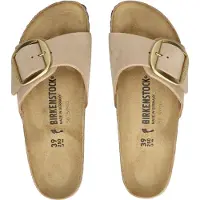 Birkenstock Pantoletten Madrid Big Buckle 1024009 Beige 38