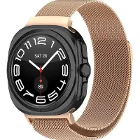 Techsuit Watchband (W009) Armband für Samsung Galaxy Watch Ultra 47 mm – Roségold