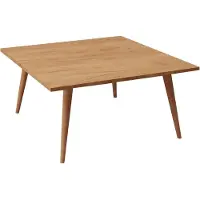 Skye Decor , Leyman, Couchtisch, Eiche, 100 % MELAMINBESCHICHTETE SPANPLATTEN, 80 x 80 x 42 cm