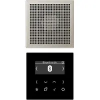 JUNG DABES1BT Smart Radio DAB+ mit Bluetooth-Set Mono