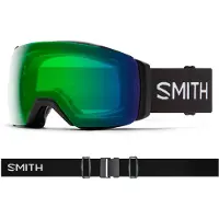 Smith Skibrille I/O Mag XL ChromaPop Everyday Green Mirror Unisex Black