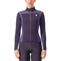 Castelli Sfida 2 Fz Langarm-trikot Lila S Frau Lila S