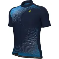 ALÉ - Optical S/S Jersey - Radtrikot Gr S blau
