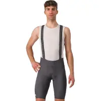 Castelli Kurze Fahrradhose mit Trägern - #GIRO TROFEO - Anthrazit S