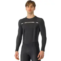Castelli - Merino Seamless Baselayer - Merinounterwäsche Gr S/M schwarz/grau