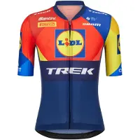 Santini Team Aero Lidl-trek 2025 Kurzarm-radtrikot