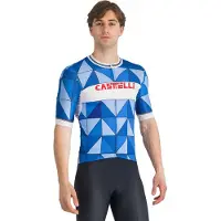 Castelli - Heritage Jersey - Radtrikot Gr S blau
