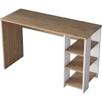 Skye Decor , HA108 - 3425, Schreibtisch, Walnuss, 100% melaminbeschichtete spanplatte, 120 x 45 x 73,8 cm