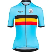 Bioracer - Women's Belgium Icon Classic Jersey - Radtrikot Gr M blau