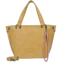 Fritzi aus Preußen Schultertasche Fritzi Vintage Shopper Honey Mustard senfgelb