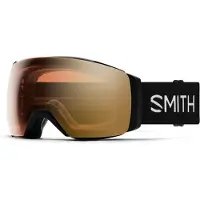 Smith Skibrille I/O Mag XL ChromaPop Pro Photochromic Gold Mirror Unisex Black