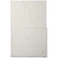 Marc O'Polo Tagesdecke Fine Stripe Anthracite-150 x 200 cm