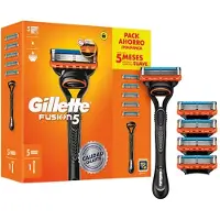 Gillette FUSION 5 machine + 5 spare parts