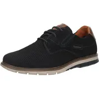 Bugatti Simone Comf. Herrenschuhe Schnürschuhe Blau Freizeit