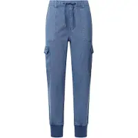 Pepe Jeans für Damen. PL211811 Jogginghose New Crusade blau (S), Lässig, Baumwolle, Nachhaltig