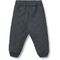 Wheat Thermohose "Thermo Pants Alex", Mädchen, Gr. 86, N-Gr, blau (ink), Web, Obermaterial: 100% Polyester, unifarben, regular fit knöchellang, Hosen Thermohose