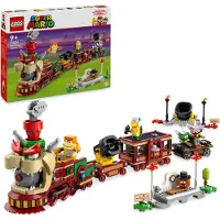 LEGO Super Mario Der Bowser-Schnellzug, Abenteuer-Spielset für Kinder mit Hammer-Bruder, 2 Gumbas und 2 Parapünktchen, Nintendo Geschenk für Jungen, Mädchen und Gamer 71437