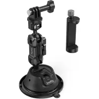SmallRig 4275 Tragbare Saugnapfhalterung für Actionkameras/Mobiltelefone SC-1K