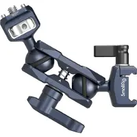 SmallRig 3875 Magic Arm mit Doppelkugelkopf (1/4"-20 Schraube und NATO-Klemme)