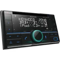 Kenwood DPX-7200DAB, Schwarz, 2 DIN, 50 W, 4.0 Kanäle, 50 W, CD-R, CD-RW