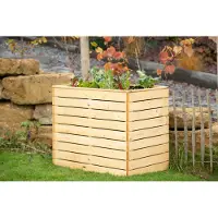 Westmann Asket M Garten Hochbeet aus Holz ohne Boden 110x70 cm