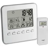TFA-Dostmann TFA - Funk-Wetterstation QUADRO - 35.1098.54 - silber