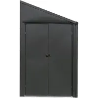 Spacemaker Gerätehaus , grau, Stahlblech, Gerätehäuser, Gerätehaus, Metall