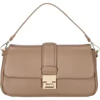 Seidenfelt Manufaktur Seidenfelt Dalarna - Schultertasche 30 cm (soft toffee/gold)