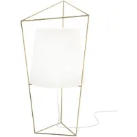 Kdln Tischleuchte Tatu, schwarz, Höhe 69 cm, Glas