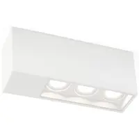 Wever & Ducre Downlight Plano petit 3.0, dimmbar, weiß / opal, für Flurbereich, Aluminium, Modern, Deckenlampe