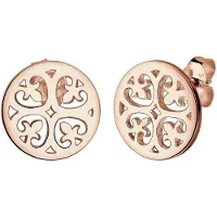 Elli Ohrringe Ornament Orientalisch Filigran 925 Silber Elli Rosegold