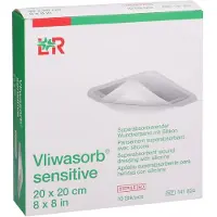 Lohmann & Rauscher Vliwasorb Sensitive 20x20 Cm Superabsorb.wundverb.