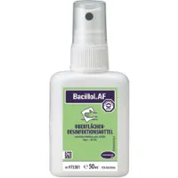BODE Chemie Bacillol AF Flächendesinfektion, gebrauchsfertig, Aldehydfreies Schnell-Desinfektionsmittel, 50 ml - Flasche (1 Karton = 50 Flaschen)