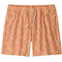 Patagonia Hydropeak Volley - 16 In. Shorts mountain breeze / snset ora Gr. XS