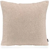 Hock Dekokissen H.O.C.K. "Fino", beige (beige, natur, unifarben), B:45cm H:10cm L:45cm, Polyester, Dekokissen_Sitzkissen_Kissenhüllen, Dekokissen, Kissenhülle mit Füllung, 1 Stück