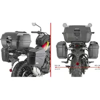 Givi Seitenträger Monokey PL9061 für Royal Enfield Guerrilla 450 Unisexneutral015 - Motorradzubehör - Motorradgepäck