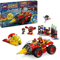 LEGO Sonic the Hedgehog Super Sonic vs. Egg Drillster, Abenteuer-Spielset zum Videospiel, Geschenk für Kinder, Set mit Shadow und Dr. Eggman für Jungen und Mädchen ab 8 Jahren 76999