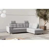 Sit&More Ecksofa SIT & MORE "Zora", grau (hellgrau), B:244cm H:92cm T:212cm, 95% Polyester 5% Polyamid, Sofas, Ecksofa, wahlweise mit Bettfunktion und Bettkasten