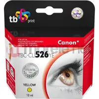 TB Inc. -Patrone kompat. mit Canon CLI-526Y