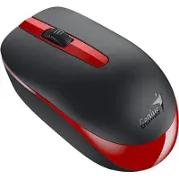 Genius NX-7007 II / Büromaus / Optische Maus / 1200 DPI / Kabellose USB-Verbindung / Schwarz-Rot