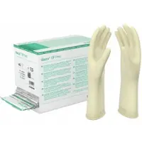 B Braun Vasco OP free, Latex-frei Einmalhandschuhe, Steriler OP - Handschuh aus Polyisopren, 1 Packung = 40 Paar, Größe 5,5