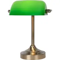 Lucide Schreibtischlampe Banker Bronze