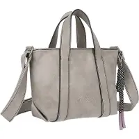 Fritzi aus Preußen Umhängetasche Handtasche Bitzi09 Jive Crossbody Bag Metallic Shell hellgrau